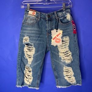 Hot Kiss size 3 Bermuda Kealsea Jean Shorts